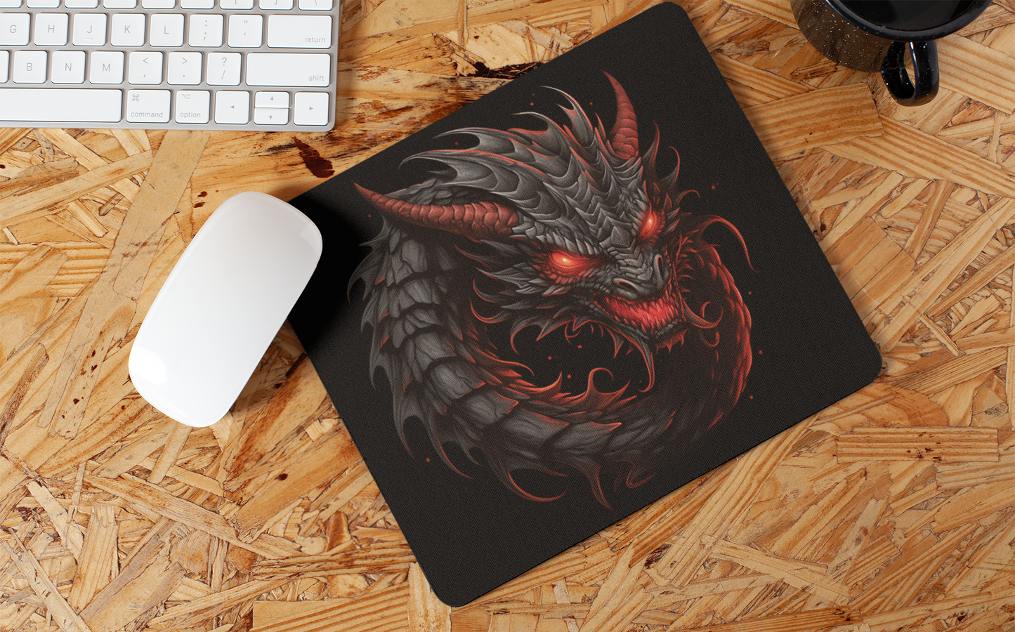 "Fantasy Gothic Dragon" Mouse Pads