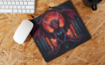 "Fantasy Gothic Dragon" Mouse Pads