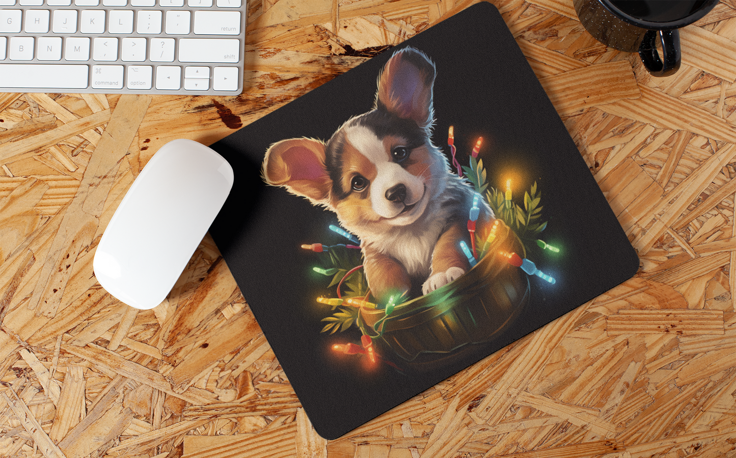 "Christmas Puppies" Mouse Pads