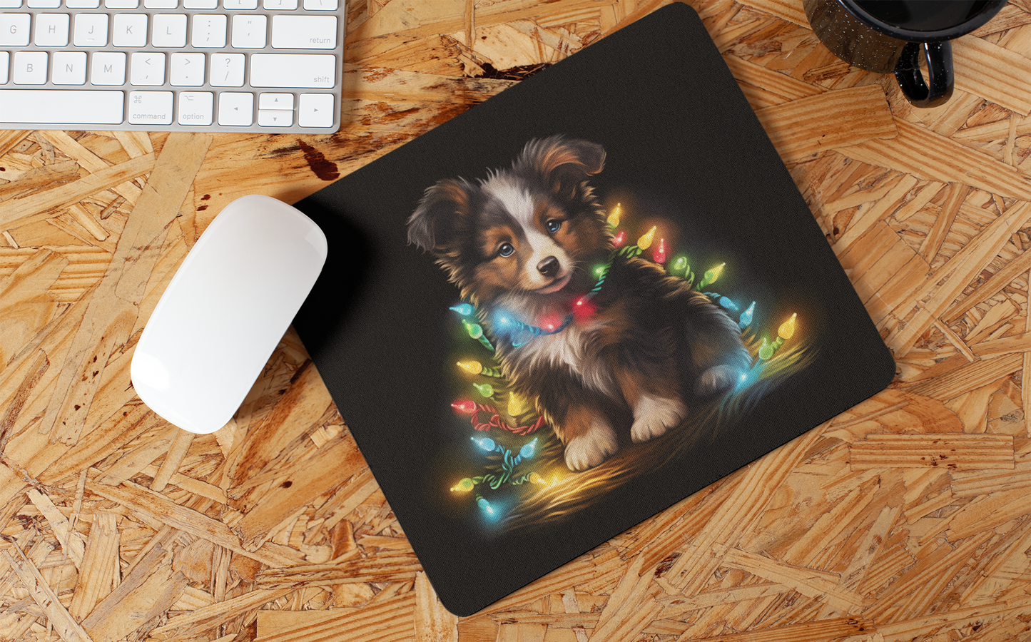 "Christmas Puppies" Mouse Pads