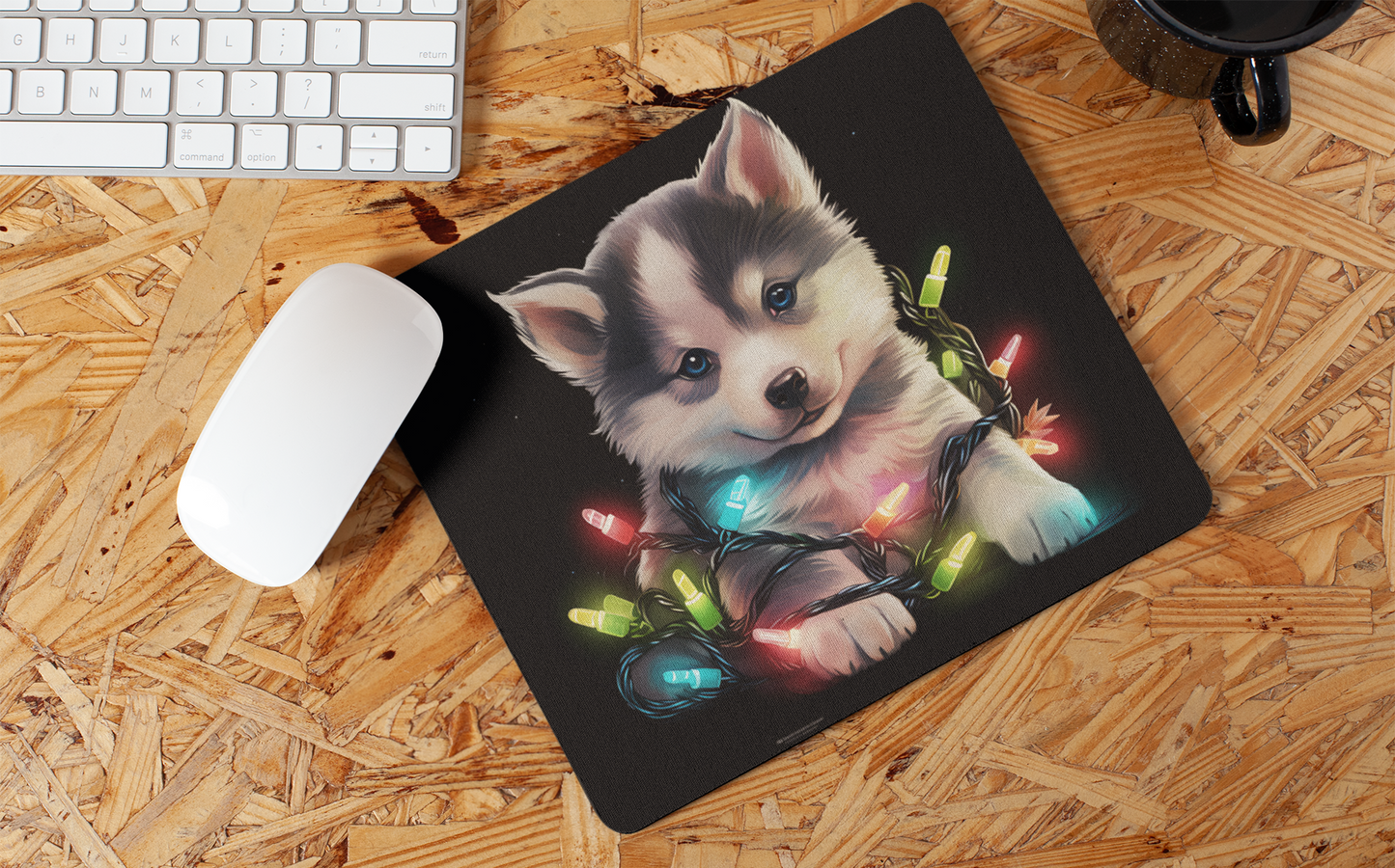 "Christmas Puppies" Mouse Pads