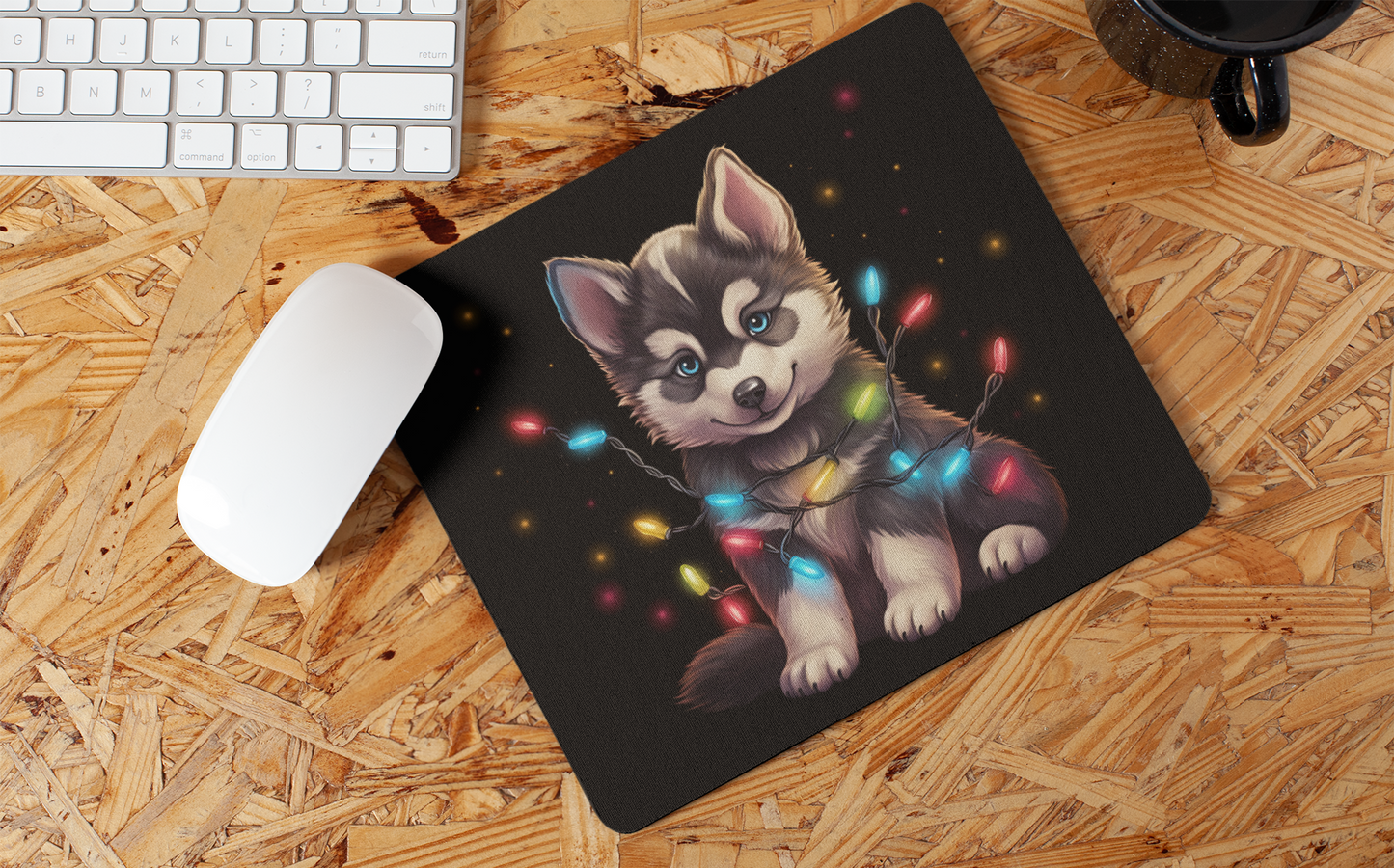 "Christmas Puppies" Mouse Pads