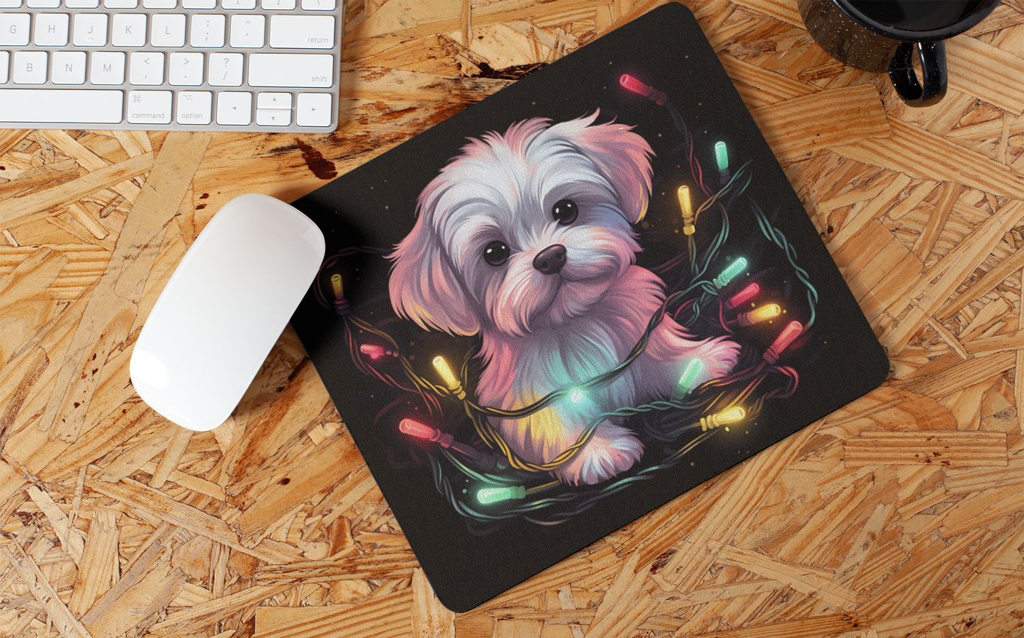 "Christmas Puppies" Mouse Pads