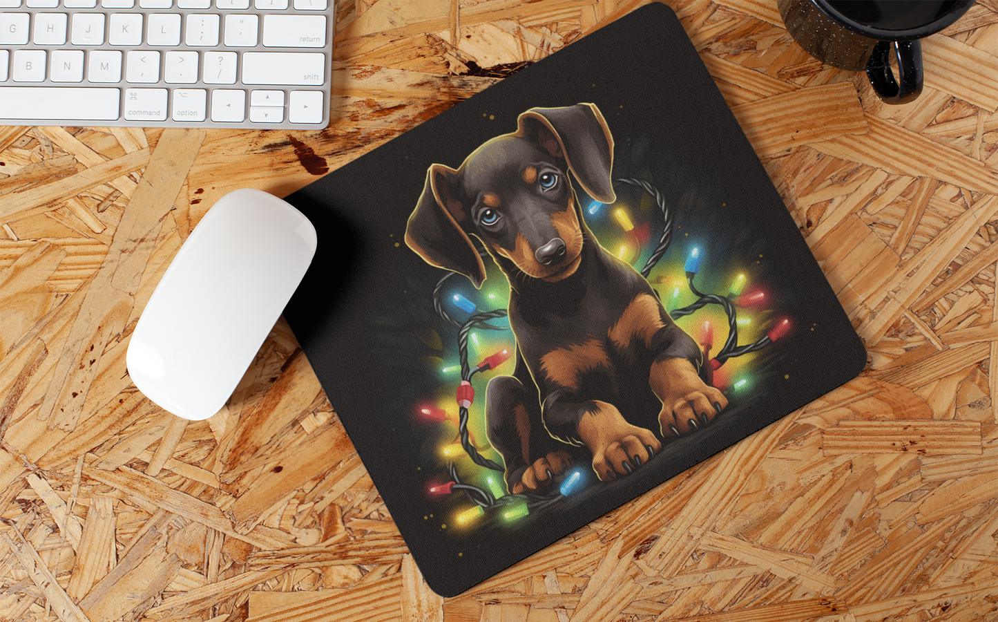 "Christmas Puppies" Mouse Pads