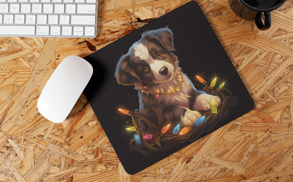 "Christmas Puppies" Mouse Pads