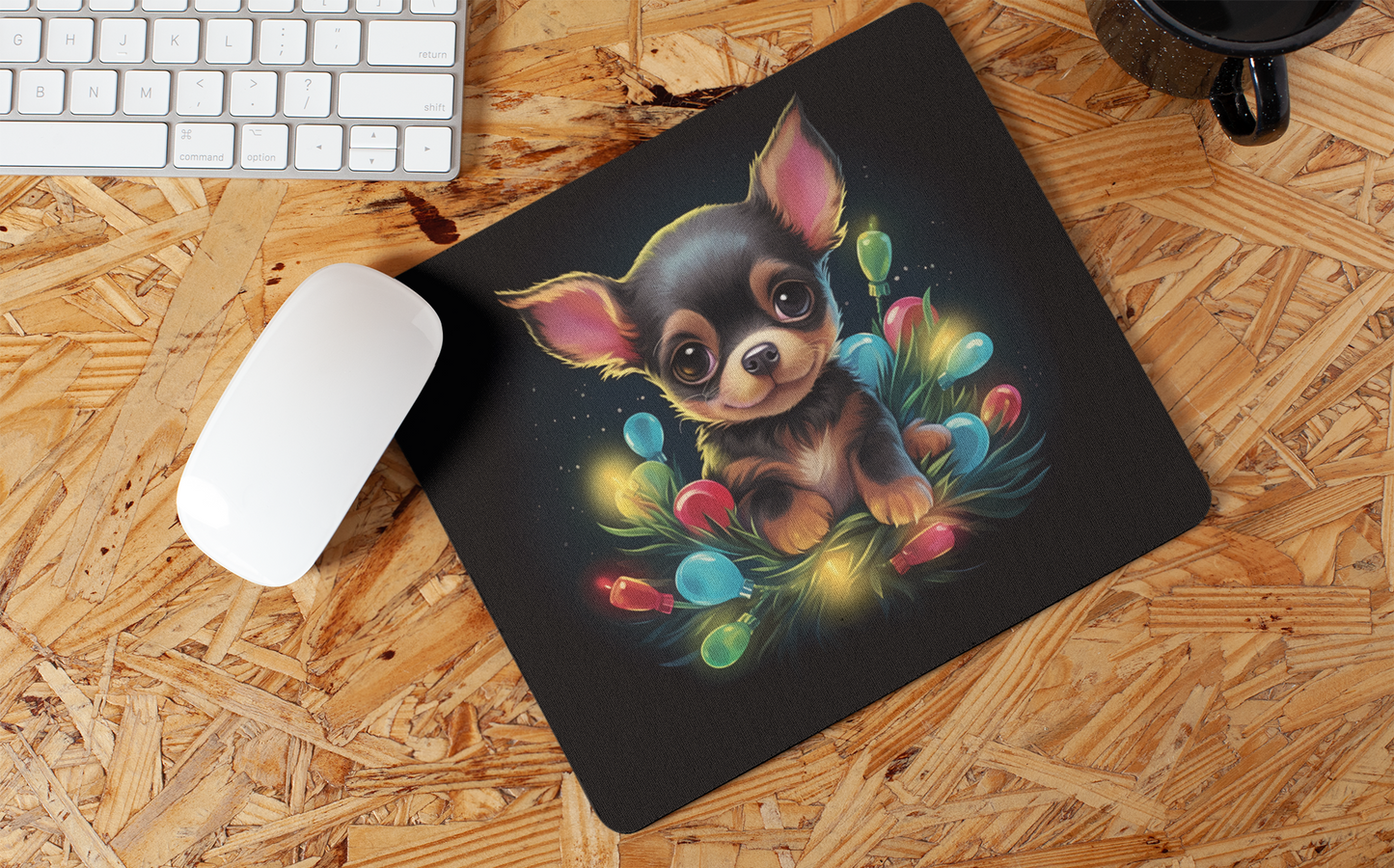 "Christmas Puppies" Mouse Pads