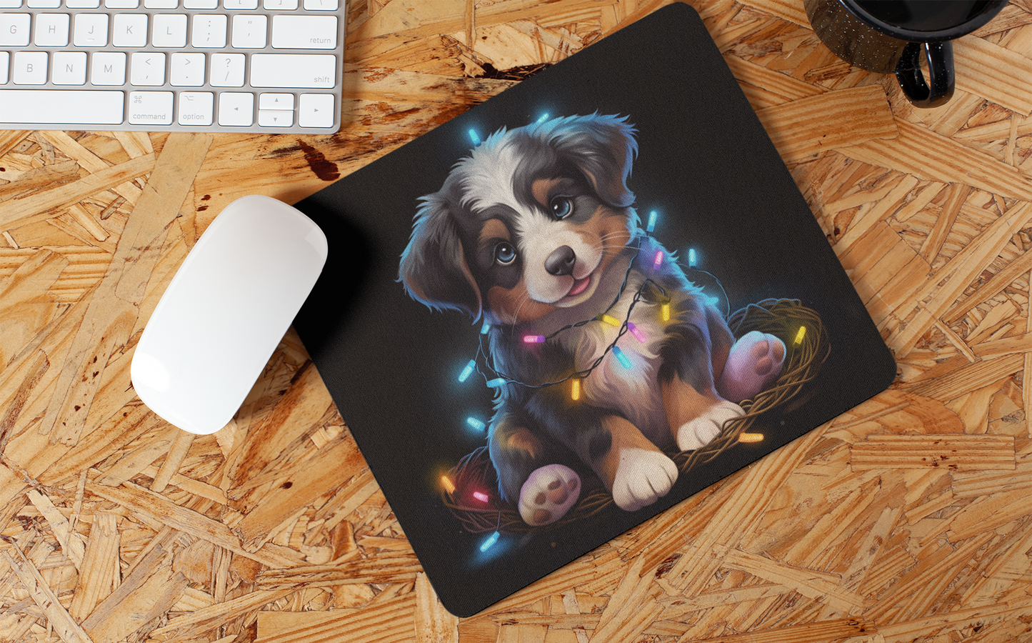 "Christmas Puppies" Mouse Pads