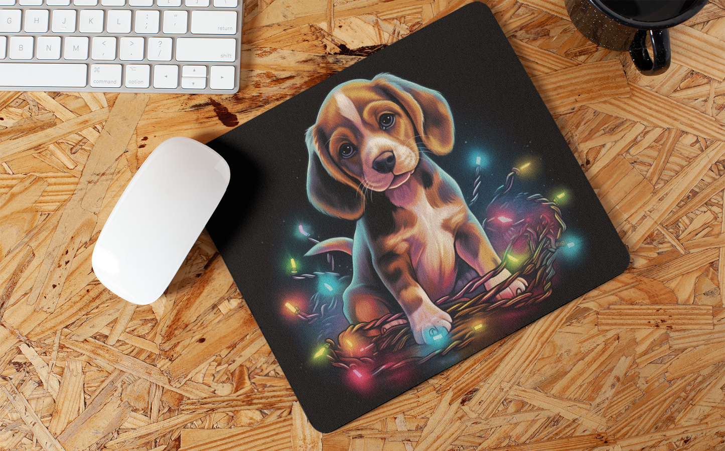 "Christmas Puppies" Mouse Pads