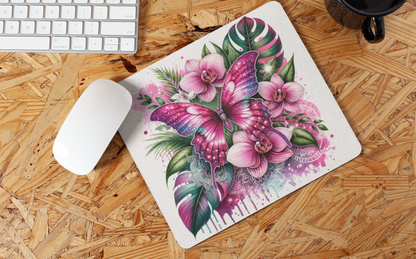 "Floral Butterfly" Mouse Pads