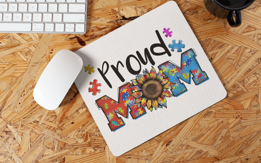 "Proud Mom" Mouse Pad