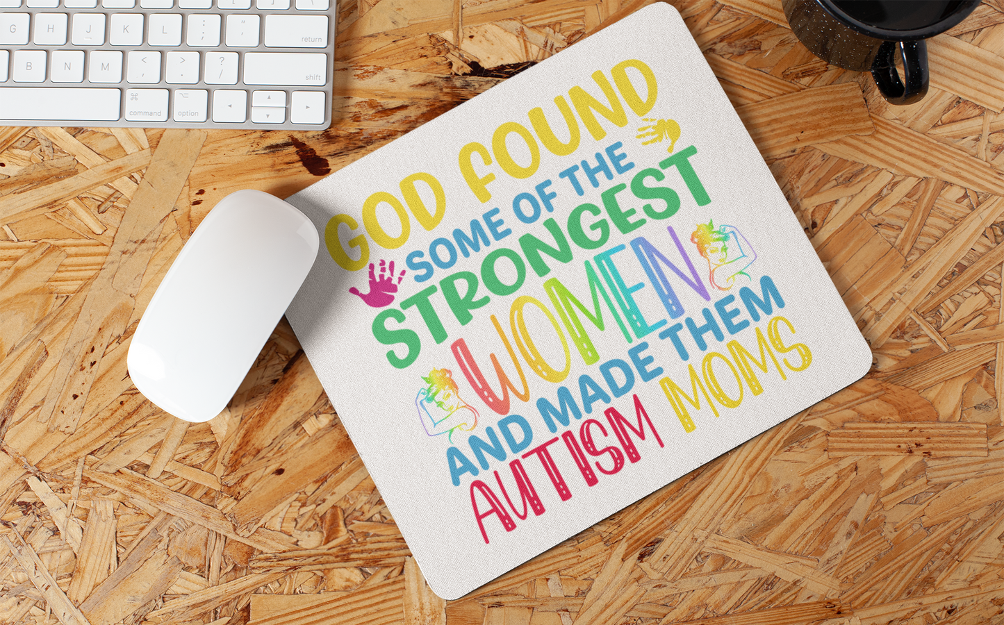 "Autism Mom" Mouse Pad