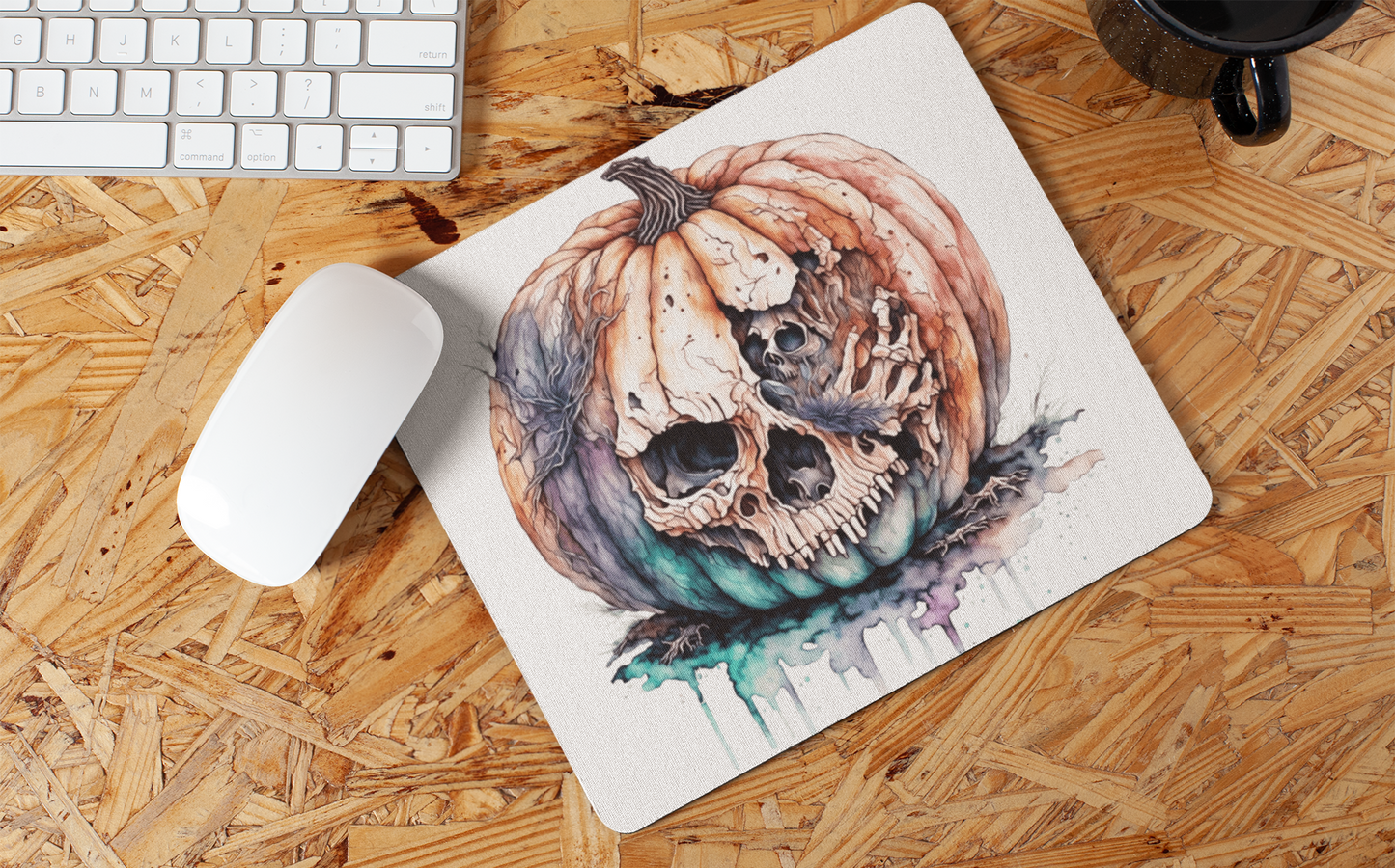 "Pumpkin Halloween Art" Mouse Pads