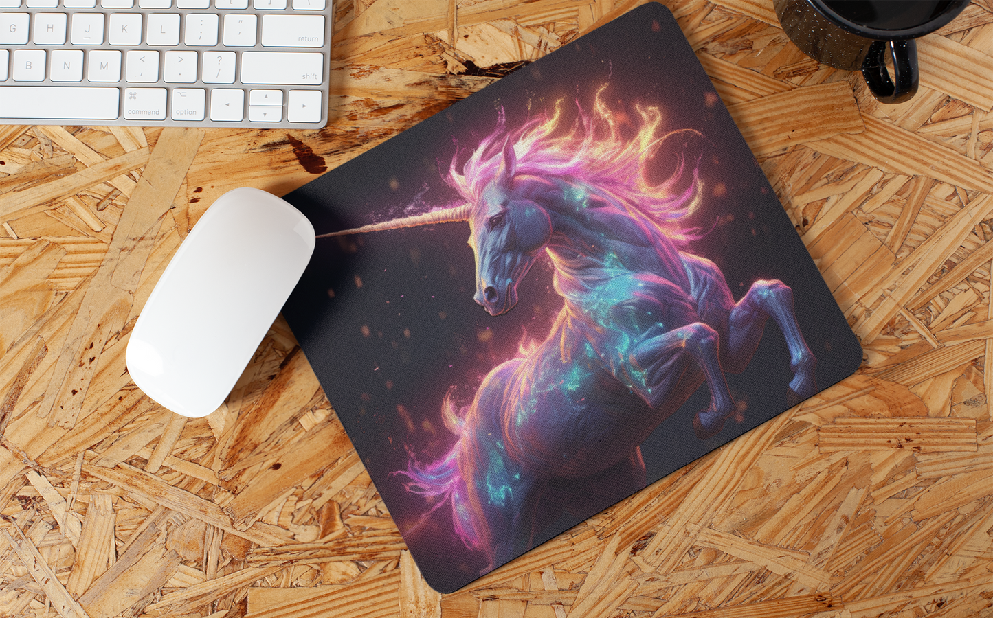 "Mystical Unicorn" Mouse Pads