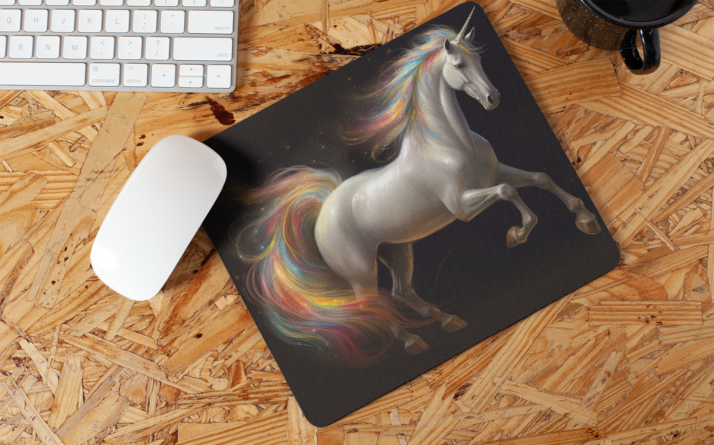 "Mystical Unicorn" Mouse Pads