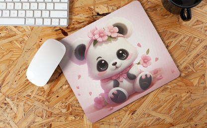 "Kawaii Valentine Panda" Mouse Pad