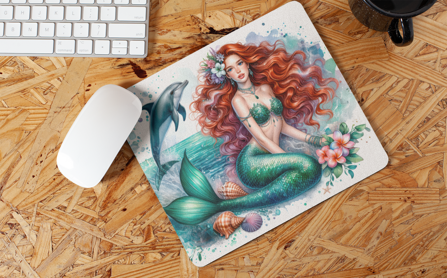 "Mermaid Art" Mouse Pads