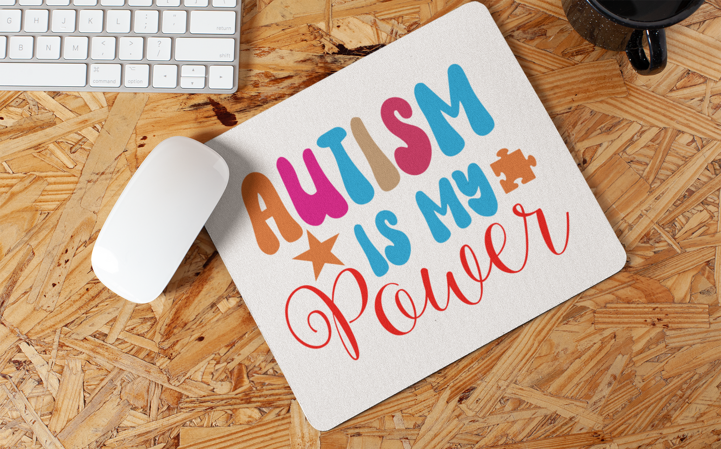 "Autism is my Superpower" Mouse Pads