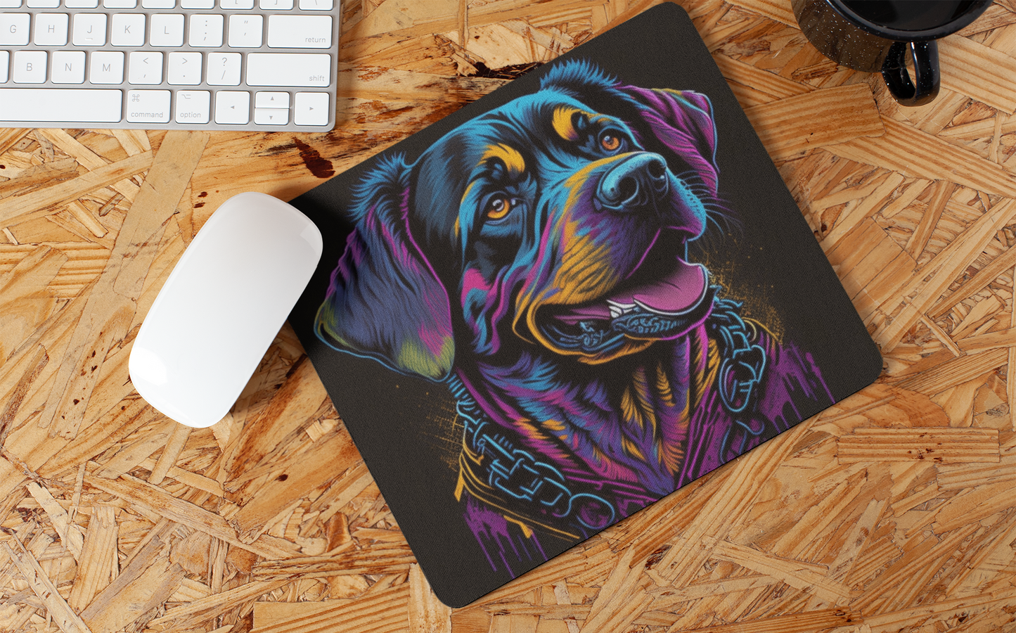 "Artistic Dog" Mouse Pads