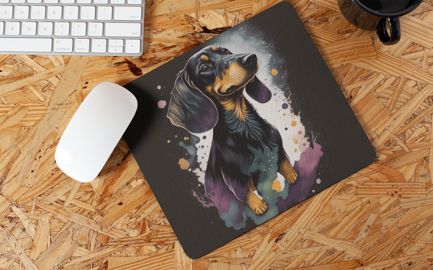 "Artistic Dog" Mouse Pads