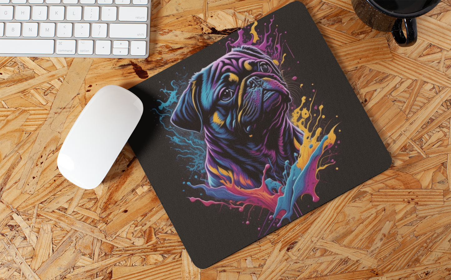 "Artistic Dog" Mouse Pads