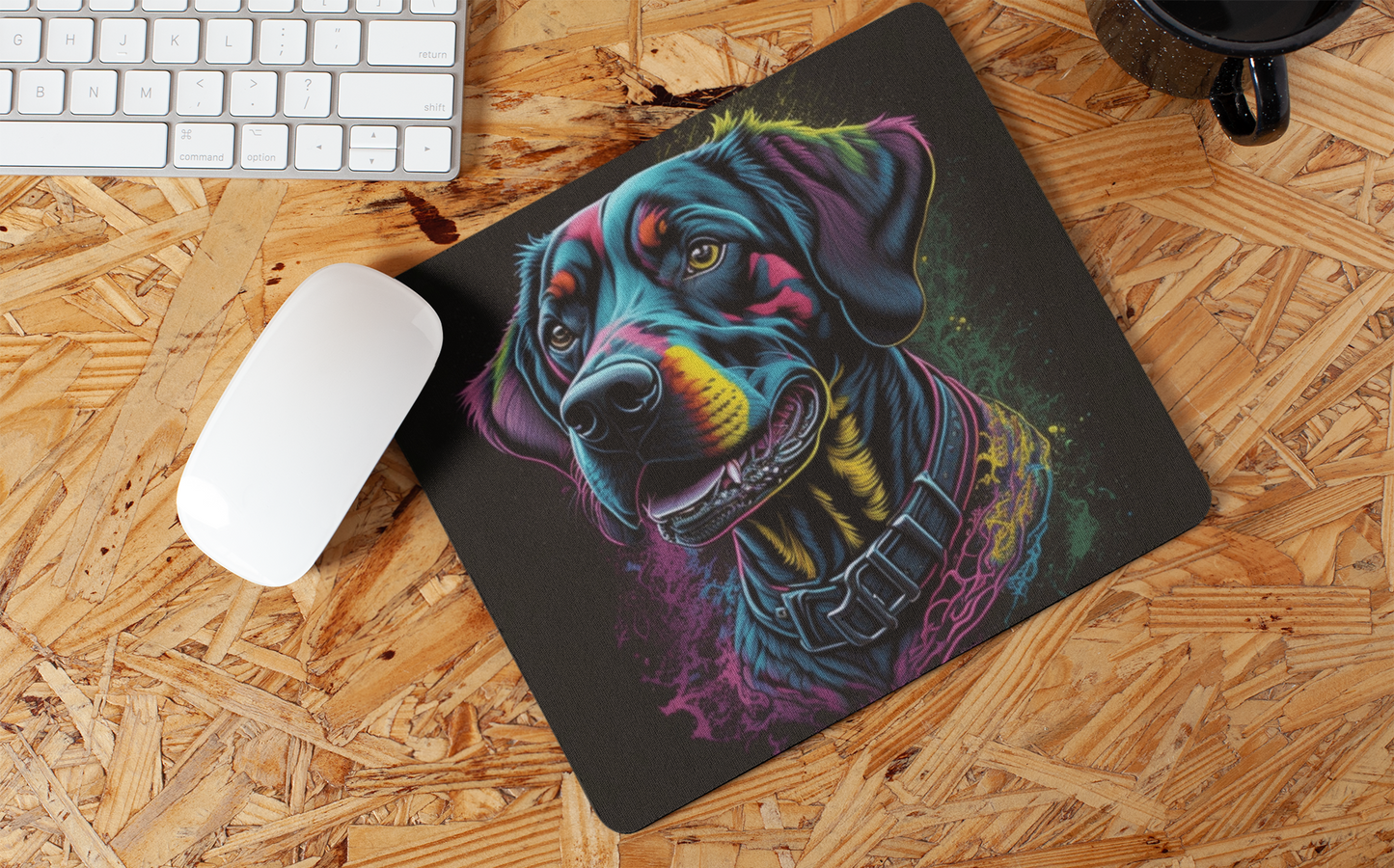 "Artistic Dog" Mouse Pads