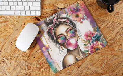 "Bubblegum Girl" Mouse Pads