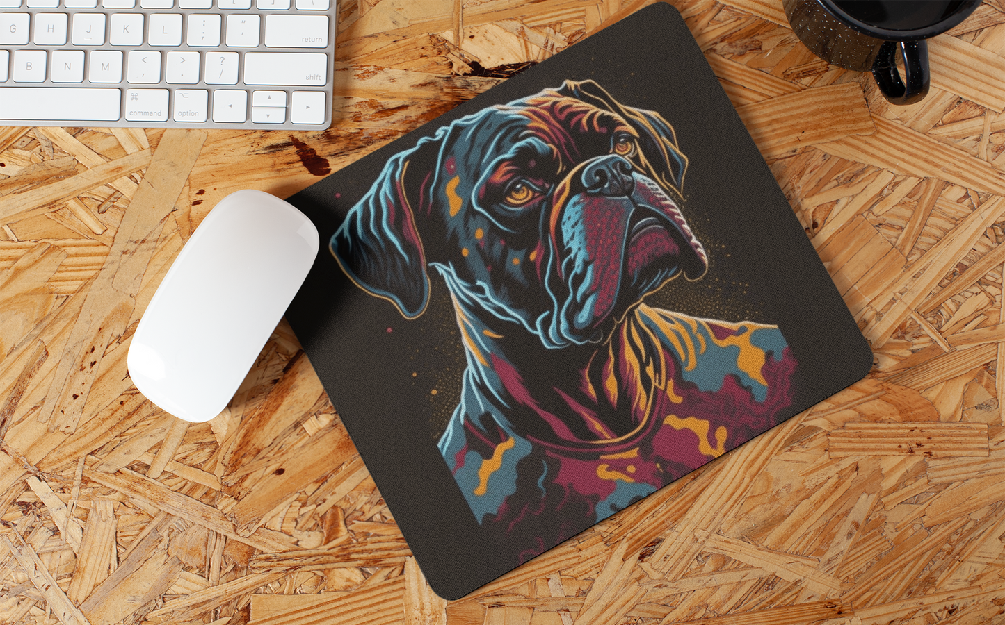 "Artistic Dog" Mouse Pads