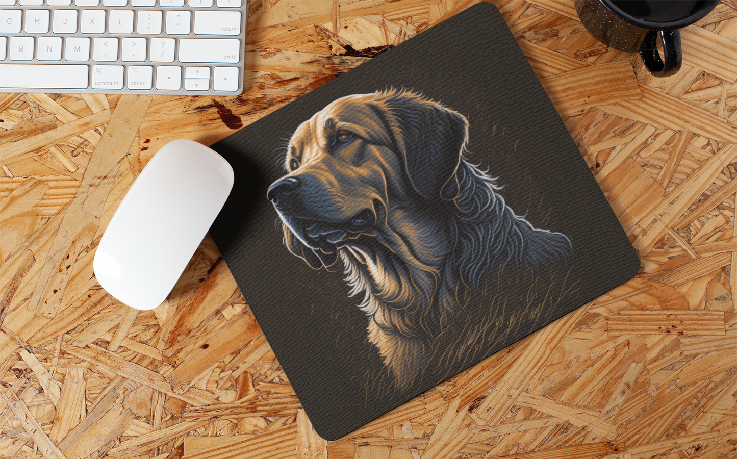 "Artistic Dog" Mouse Pads