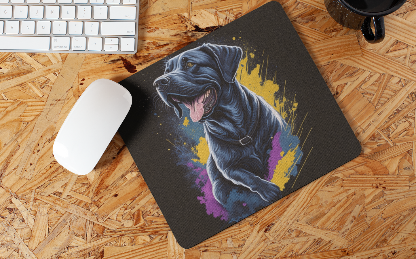 "Artistic Dog" Mouse Pads