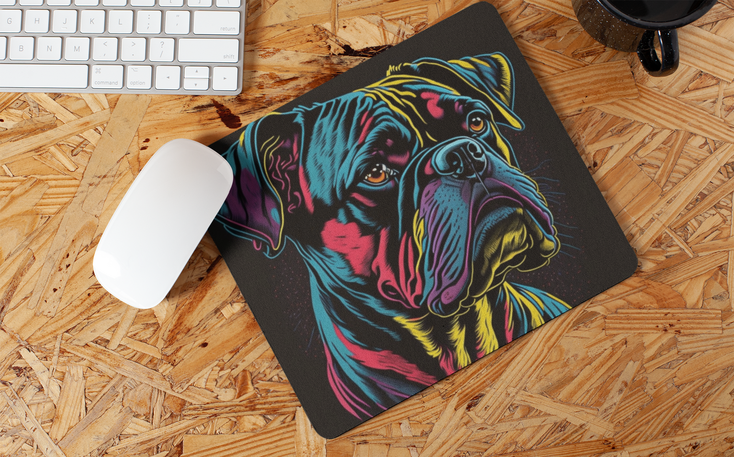 "Artistic Dog" Mouse Pads