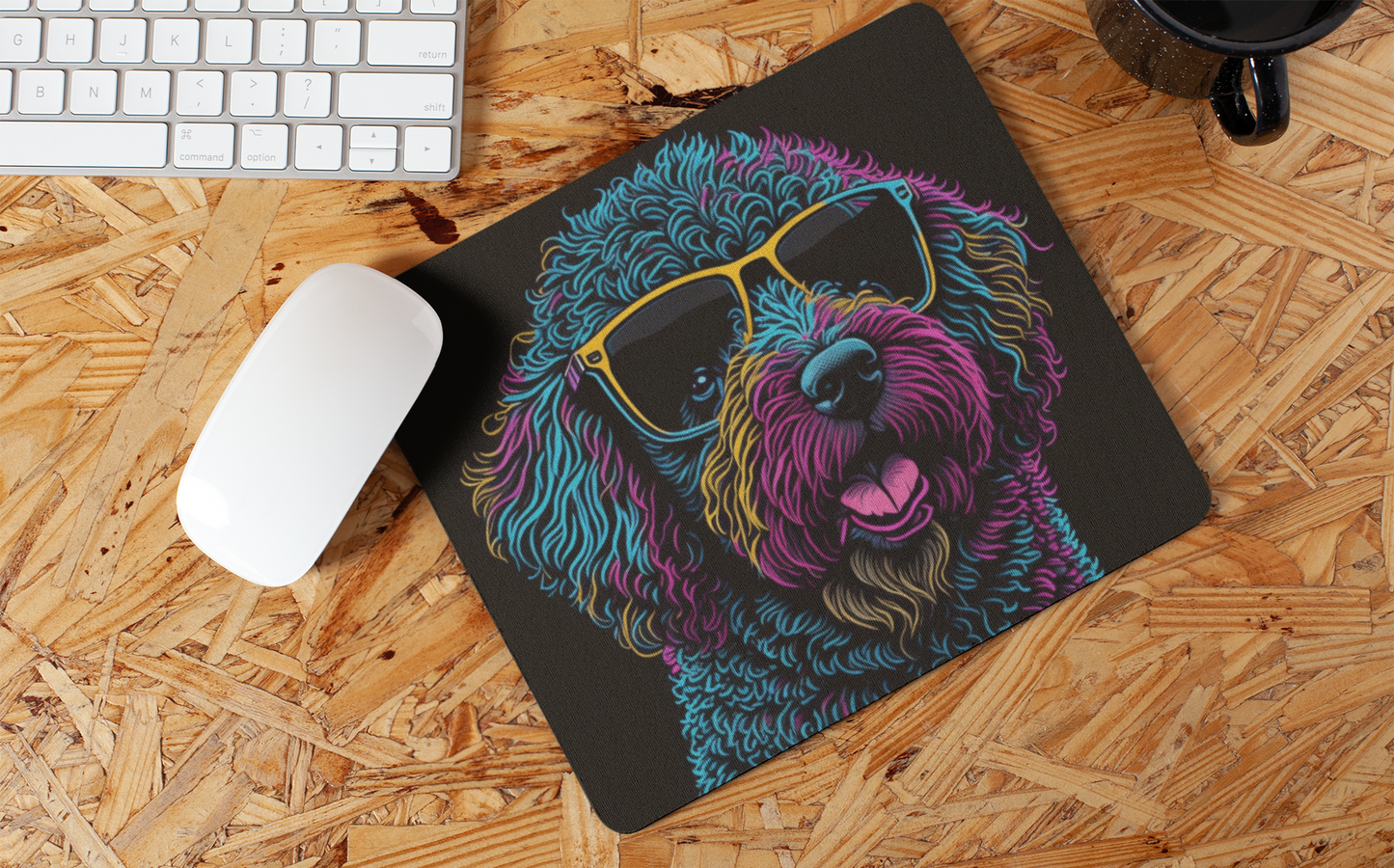 "Artistic Dog" Mouse Pads