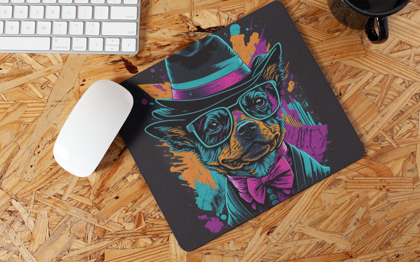 "Artistic Dog" Mouse Pads