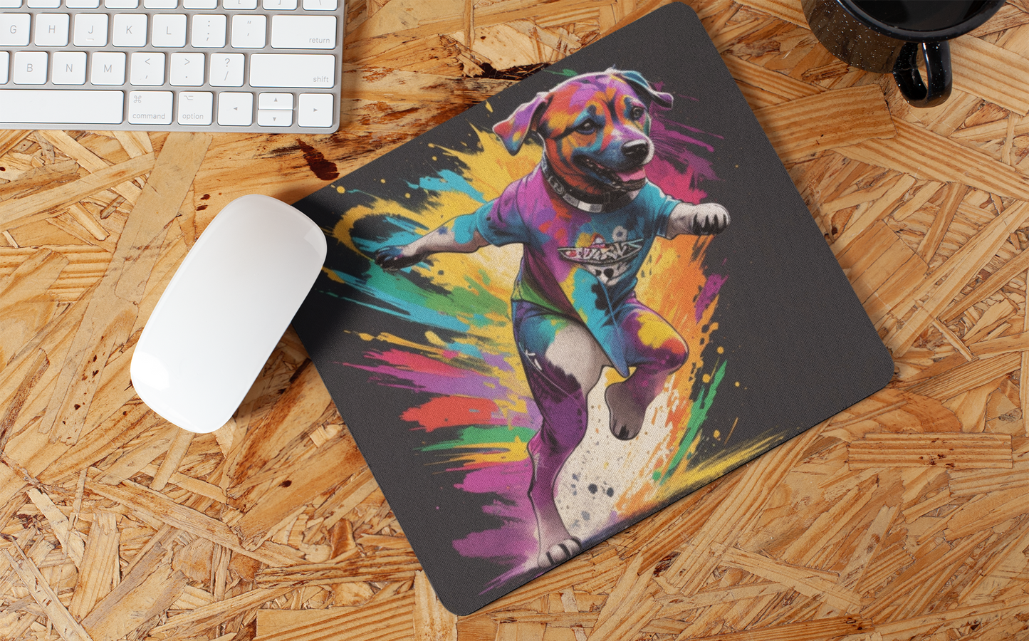 "Artistic Dog" Mouse Pads