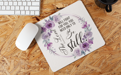 "Floral Scripture" Mouse Pads