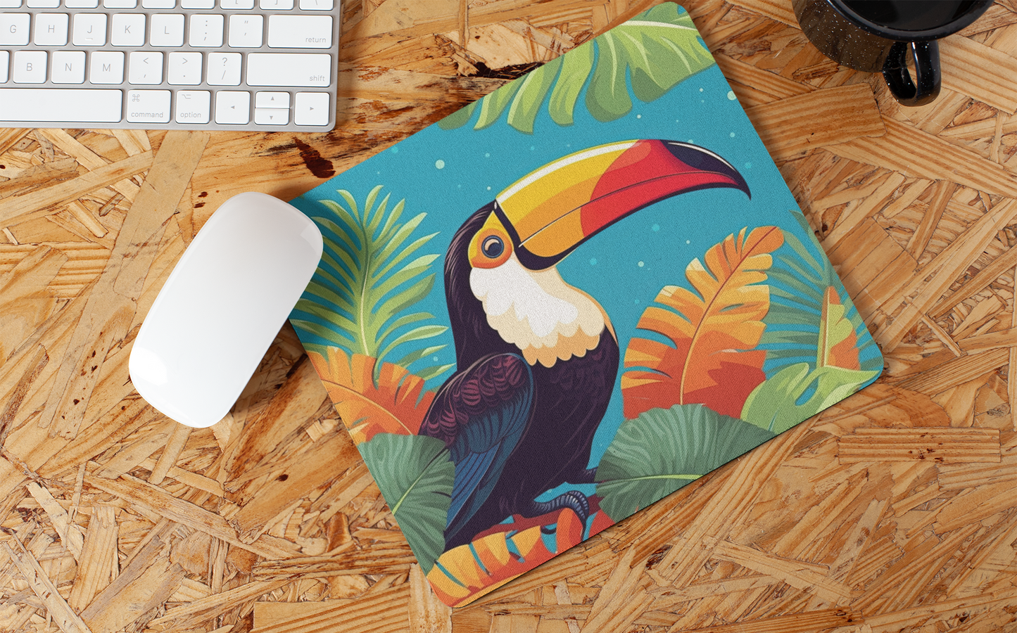 "Toucan Art" Mouse Pad