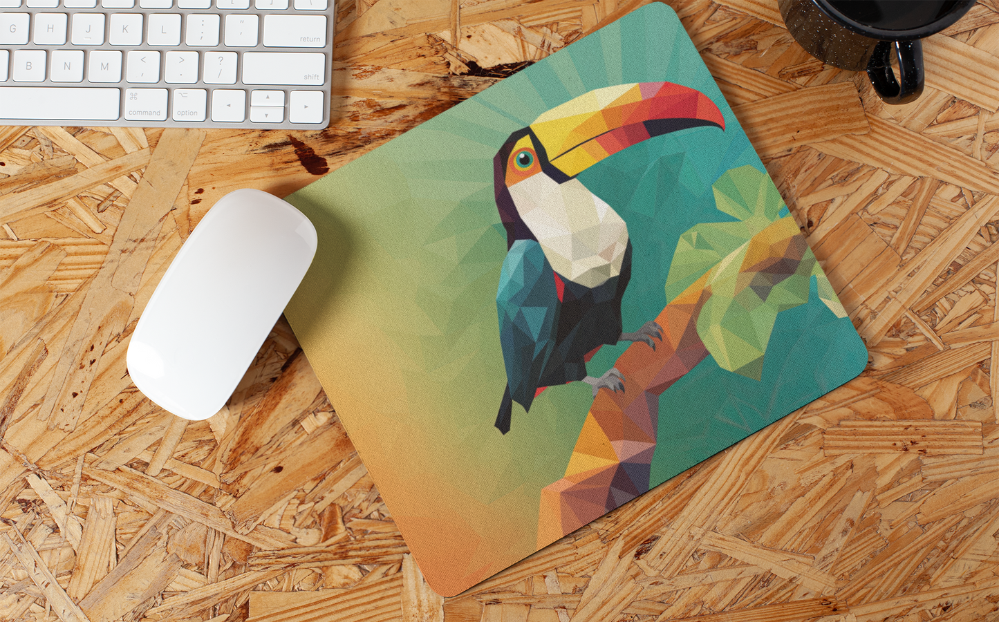 "Toucan Art" Mouse Pad