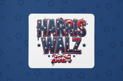 "Harris Walz 2024" Mouse Pad