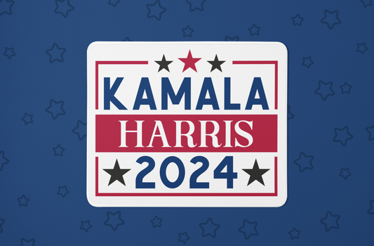 "Kamala Harris 2024" Mouse Pad