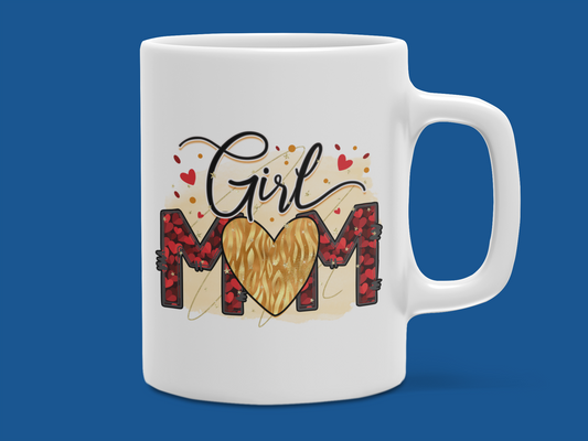 "Girl Mom" Mug 12 or 15 oz.