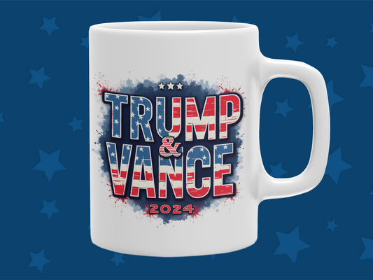 "Trump & Vance 2024" 12 or 15 oz. Mug