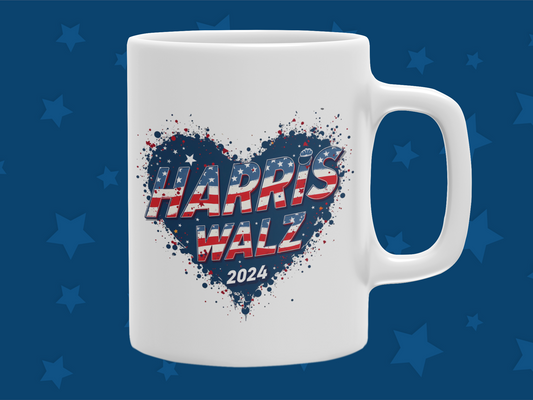 "Harris Walz 2024" 12 or 15 oz. Mug