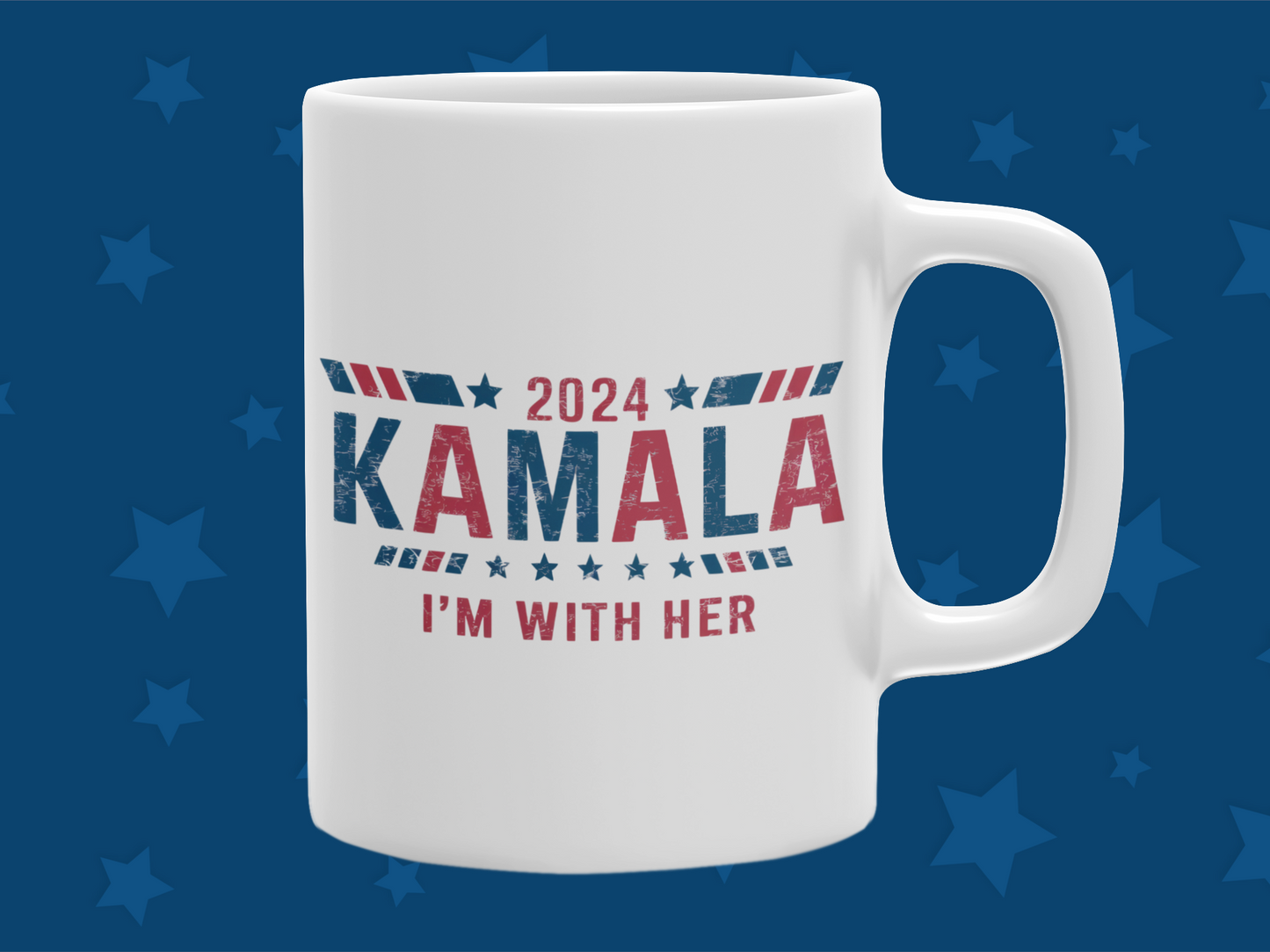 "2024 Kamala I'm With Her" 12 or 15 oz. Mug