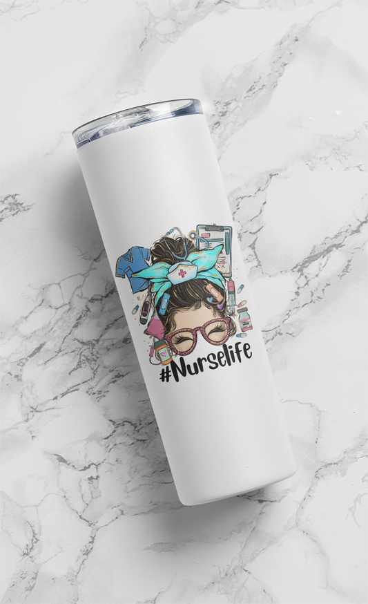 "Nurse Life" 20 or 30 oz. Tumblers