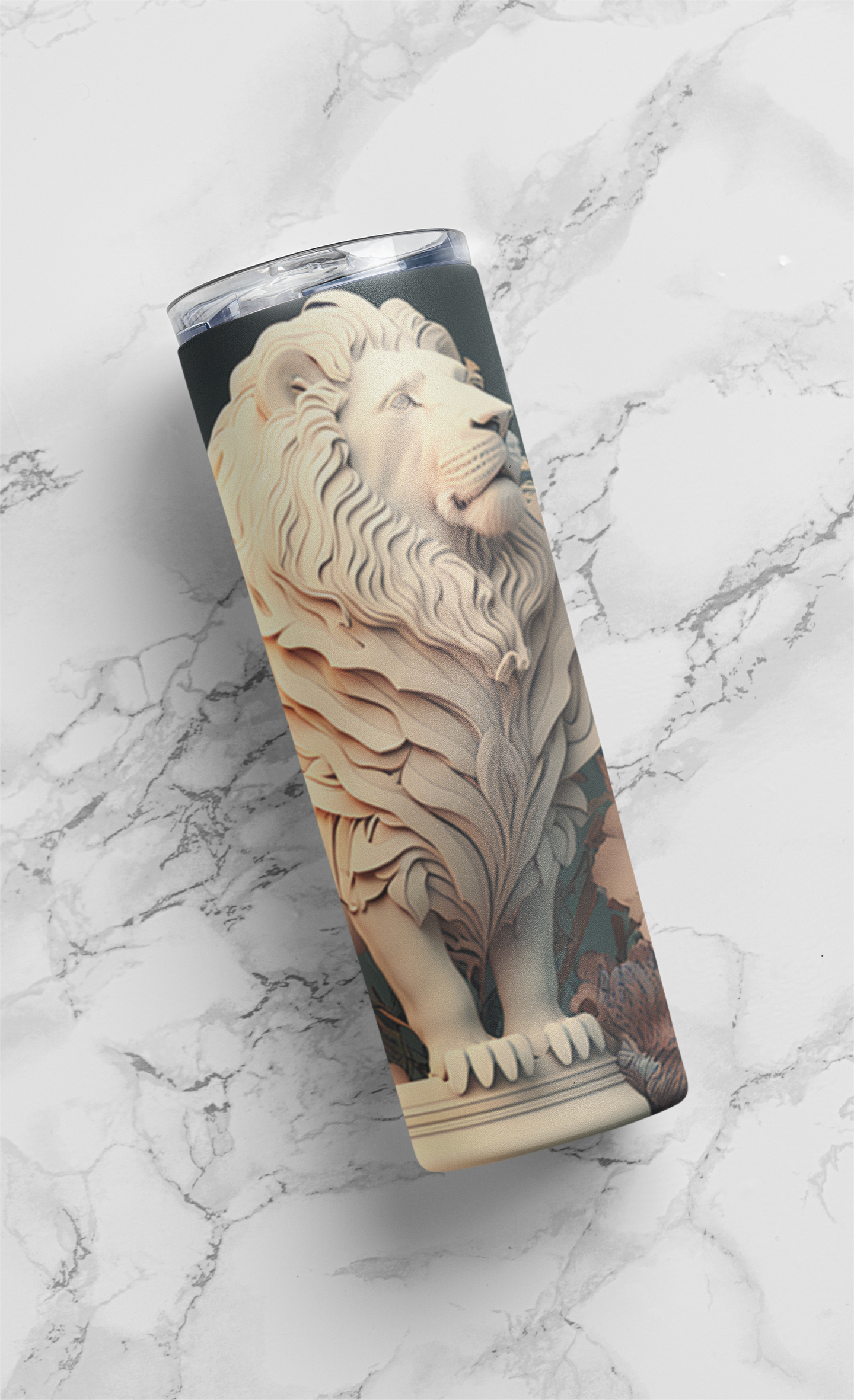 "Lion Sculpture Art" 20 and 30 oz. Tumblers