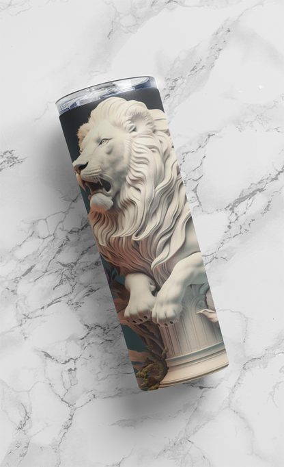 "Lion Sculpture Art" 20 and 30 oz. Tumblers