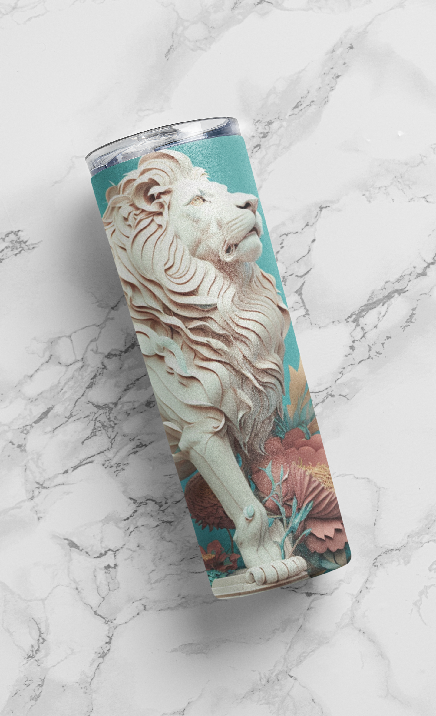 "Lion Sculpture Art" 20 and 30 oz. Tumblers