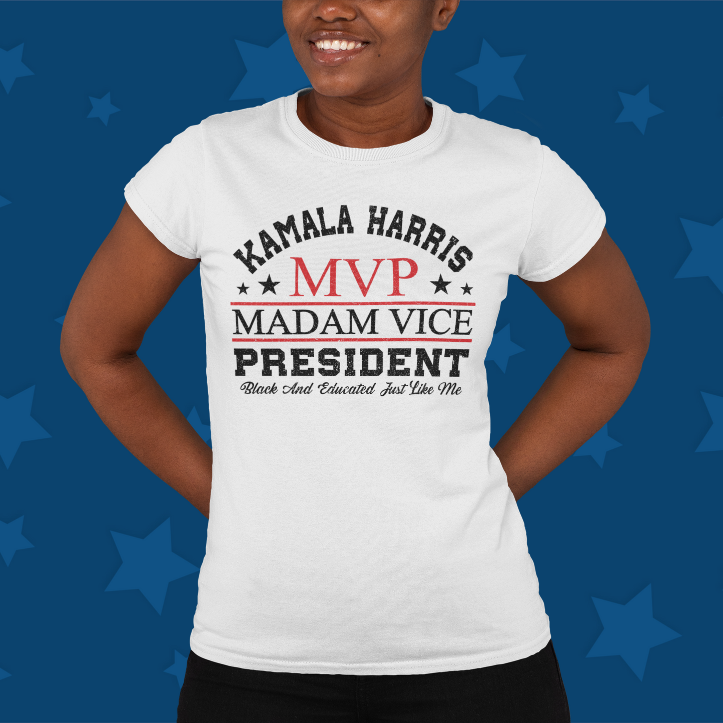 "Kamala Harris MVP" T-Shirt