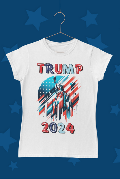 "Trump 2024 Statue of Liberty" T-Shirts