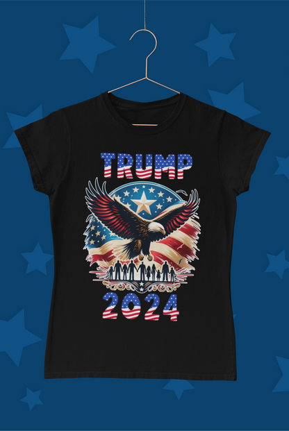 "Trump 2024 Eagle Flag" T-Shirt