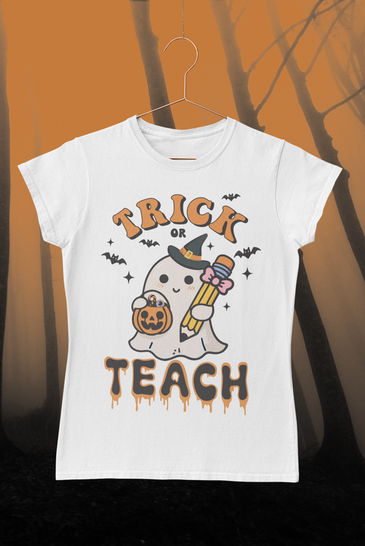 Trick or Teach - Halloween T-Shirt